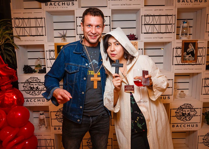 Тыквенные фонари и декорации для квеста на Хэллоуин в Baku